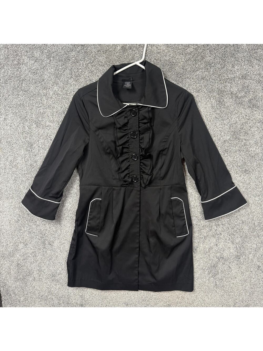 Speak 2 Me Coat M Victorian Wednesday Adams Corporate Goth Romantic Steampunk